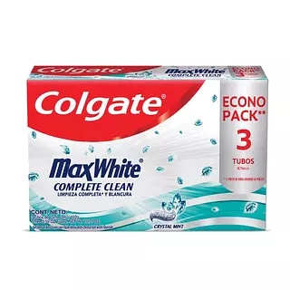 Crema Dental Colgate Max White