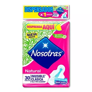 Toallas Higiénicas Nosotras Tipo Tela