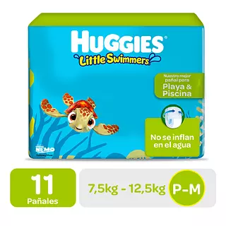 Pañal Huggies Para Piscina M