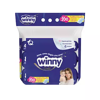 Pañitos Humedos Winny Avena Y Miel