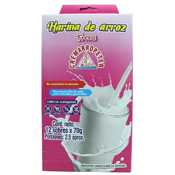 Colada Harina De Arroz Para Cocinar