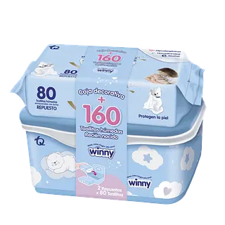 Pañitos Humedos Winny Sensitive