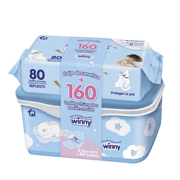 Pañitos Humedos Winny Sensitive