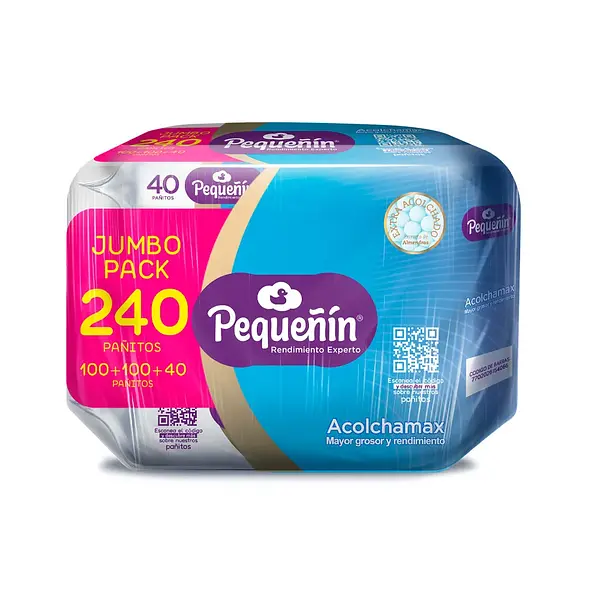 Pañitos Humedos Pequenin Acolchamax