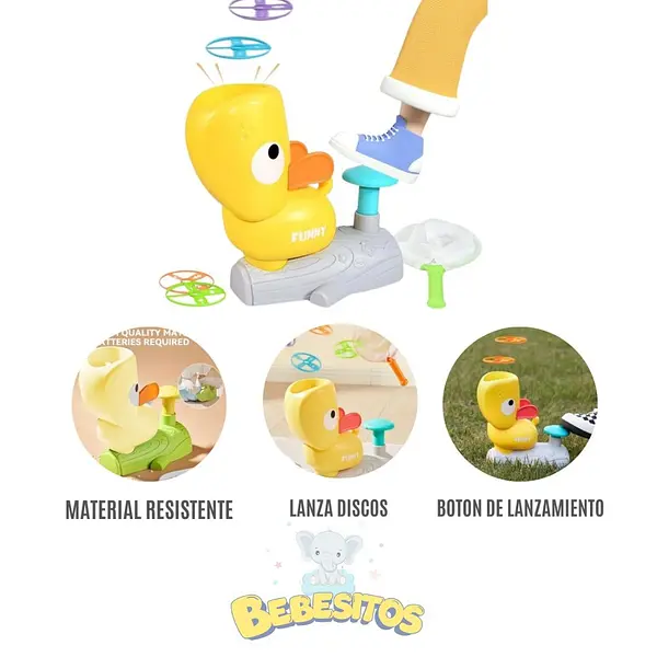 Ref. M-42 Pato Lanza Discos