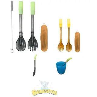 Ref. Aa-029 Set De Cuchara Con Pitillo