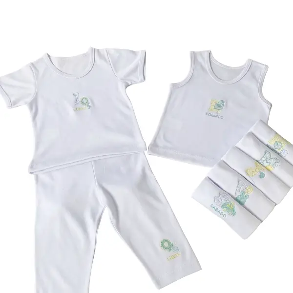 Ref. N036 Semanario 14 Piezas