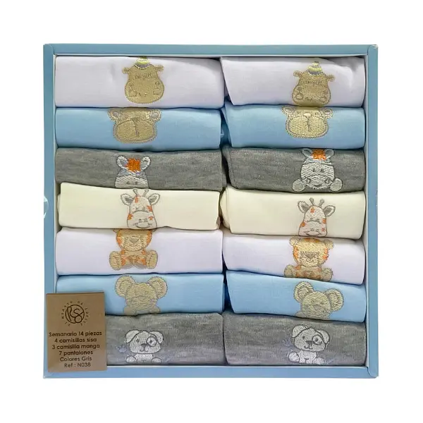 Ref. N036 Semanario 14 Piezas