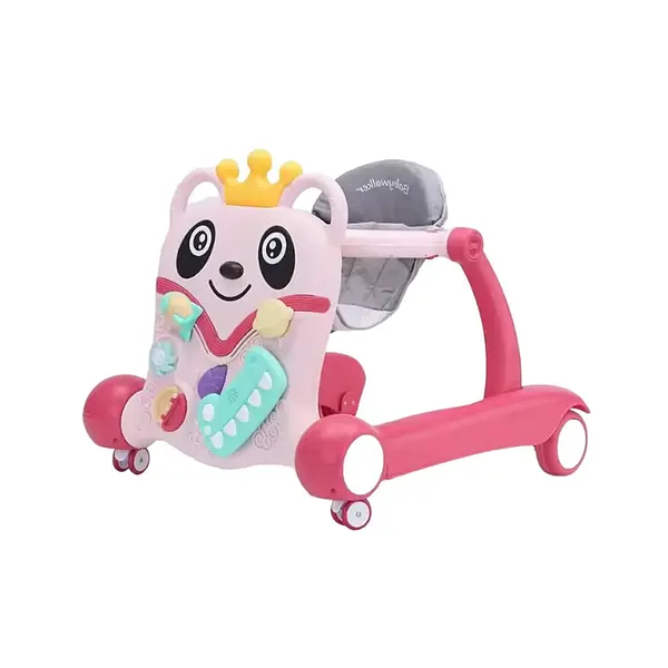 Andadera Caminador Musical 2 En 1 Bebes Panda Ref.Mdy-100