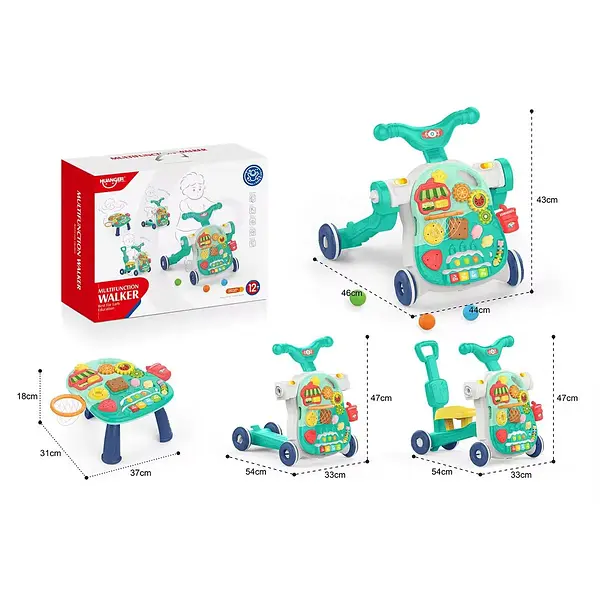 Ref. He0812 Andadera 5 En 1