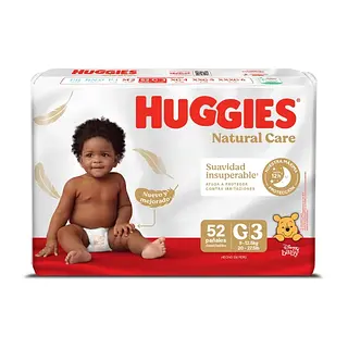 Pañal Huggies Natural Care Etapa 3