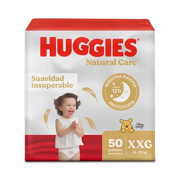 Pañal Huggies Natural Care Etapa 5