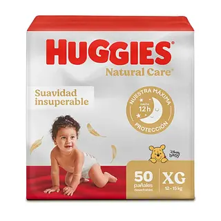 Pañal Huggies Natural Care Etapa 4