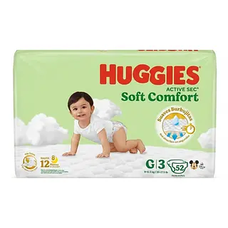 Pañal Huggies Active Sec Etapa 3