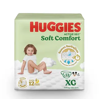 Pañal Huggies Active Sec Etapa 4