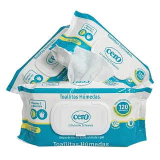 Toallitas Húmedas Cero