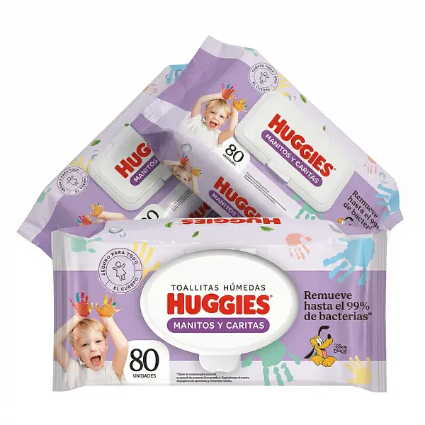 Pañitos Humedos Huggies Manitos Y Caritas