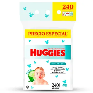 Pañitos Humedos Huggies One And Done