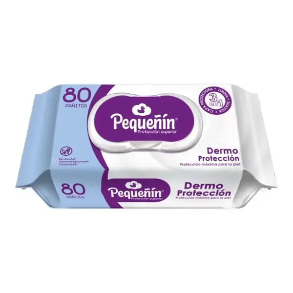 Pañitos Húmedos Pequeñin Dermo Protección