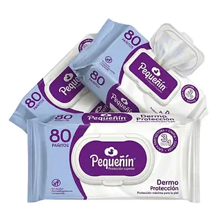 Pañitos Húmedos Pequenin Dermo Protección