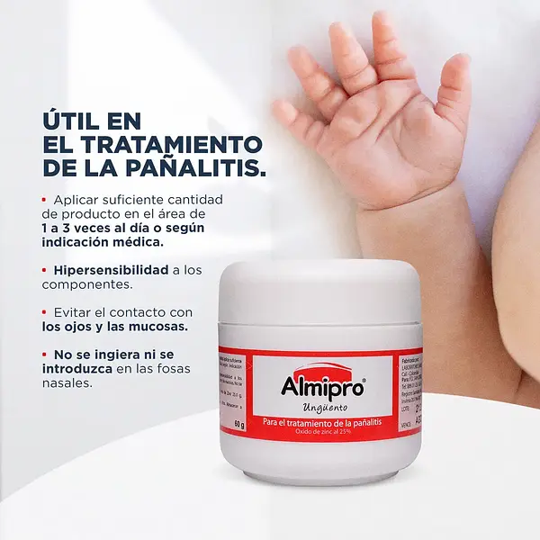 Crema Antipañalitis Almipro