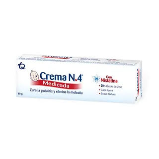 Crema #4 Antipañalitis Medicada