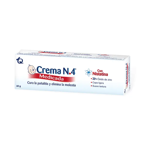 Crema #4 Antipañalitis Medicada
