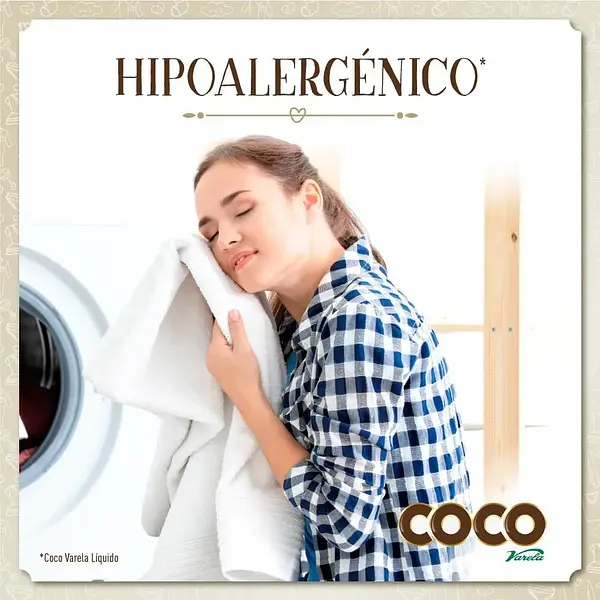 Detergente Liquido Coco Varela Para Bebé