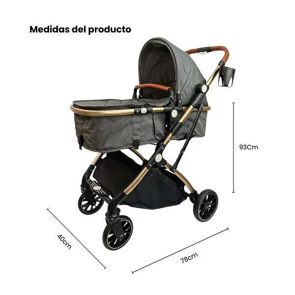 Coche Moises Small Maxibaby + Portabebé