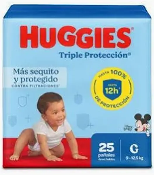 Pañal Huggies Azul Etapa 3 X 25