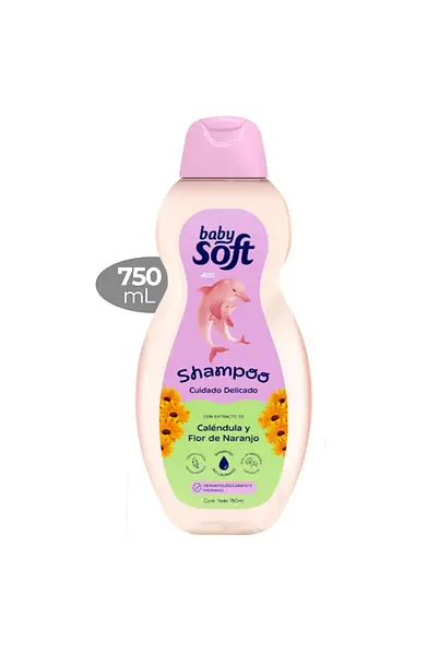Shampoo Baby Soft Rosado