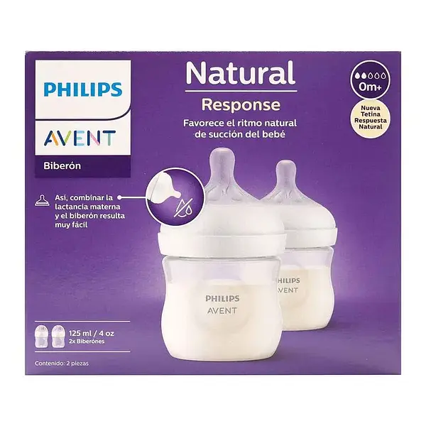 Tetero Philips Avent 4 Onz X 2